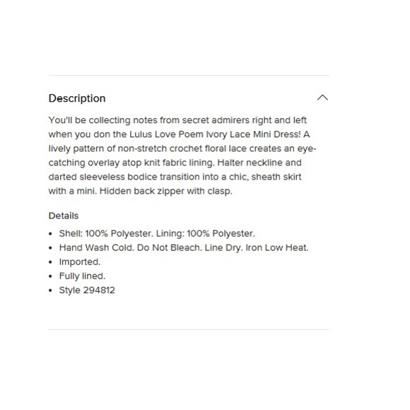 Lulus Love Poem Ivory White Embroidered Lace Mini Dress L Graduation Beach - Picture 5 of 14